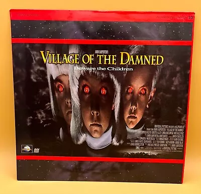 Village Of The Damned (1995) Widescreen LaserDisc Director: John Carpenter • $10.99