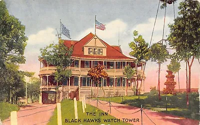 Rock Island IL~Volk-Hammatt* Buggyport**~Watch Tower Inn~(Burned Down 1915) 1912 • $6.50