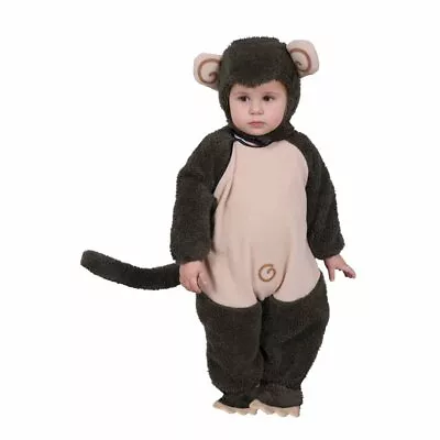 Toddler Monkey Costume - Brown Monkey Dress Up For Babies By Dress Up America • $29.99