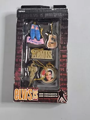 Trevco 2007 Elvis Presley Mini Ornament 5 Pc. Set • $20