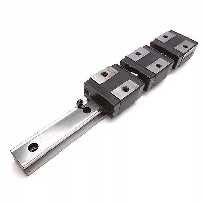 THK SR30V Linear Bearing Blocks (3x) On 360mm Long Rail 60mm X 60mm X 42mm • $125