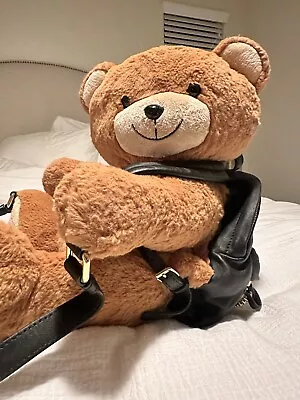RARE Moschino Bear Hug Backpack  • $1000