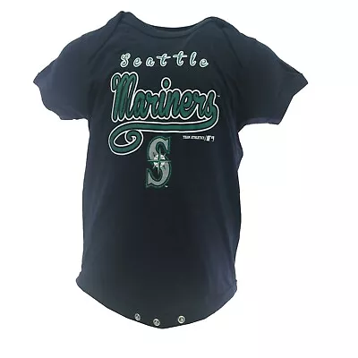 Seattle Mariners Official MLB Baby Infant Size Creeper Bodysuit New With Tags • $12.99