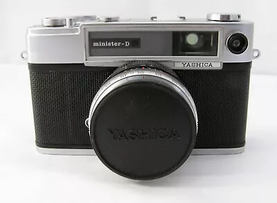 *FILM TESTED* YASHICA MINISTER D RANGEFINDER CAMERA & YASHINON 45mm F2.8 LENS    • £76.14