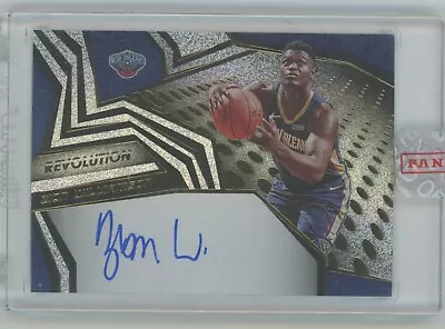 $1149 • Buy Zion Williamson 2019-20 Panini Revolution Infinite RC Autograph (READ Desc.)