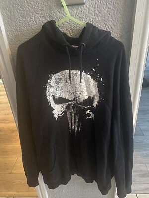 £14.99 • Buy The Punisher Hoodie Black Xxxl