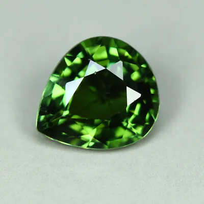 1.37 Cts_Ravishing Best Color_100 % Natural Unheated Mozambique Green Tourmaline • $15
