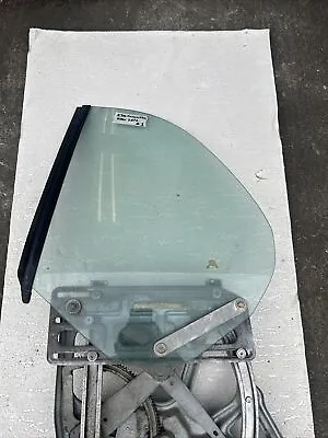 BMW E30 Convertible Rear Left Driver Window Regulator Glass Motor OEM • $90