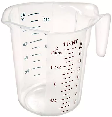 Winco PMCP-50 PintWinco Measuring Cup Polycarbonate 1-Pint Clear • $13.67