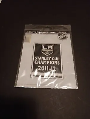 2011 2012 NHL Stanley Cup Final Champions Banner Los Angeles Kings Jersey Patch • $9.99