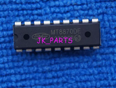 10pcs MT8870DE MT8870 Integrated DTMF Receiver DIP-18 • $8.99
