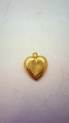 9ct Gold Heart Charm. • £19.50