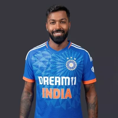 India Team T20 Jersey Cricket 2024 Indian Shirt World Cup Ipl Jersey Free Ship • £12.98