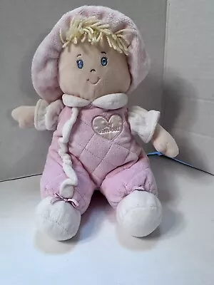 First Impressions Macy's My First Doll Plush Cloth Baby Dolly Pink Blonde 10  • $12