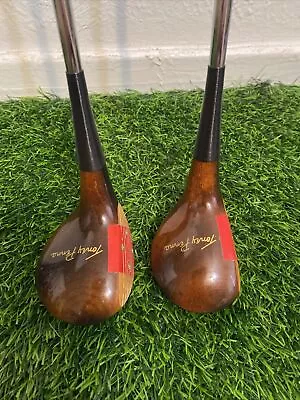 Toney Penna Original Vintage Oil Hardened Persimmon 4 & 5 Woods Stiff Steel  • $65