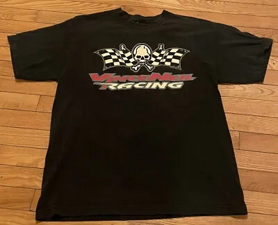Vintage 1999 Vince Neil Racing Motley Crue Black Concert Tour Large Shirt RARE • $192.34