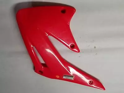 02-04 Honda Crf450 Crf 450 Radiator Rad Shroud Red Plastic Frame Cover Left • $21.98