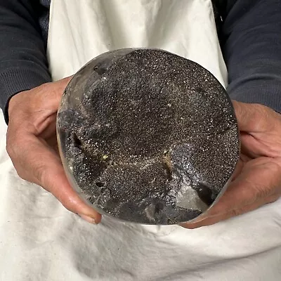 4.51LB Natural Dragon Septarian Geode Quartz Cluster Crystal Egg Healin2050g • $0.99