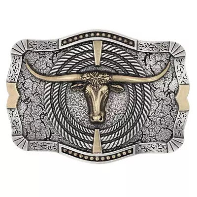 Montana Silversmiths Ropin’ Ready Longhorn - Acc Buckle - A930 • $50