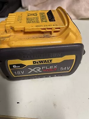 Dewalt 18v Battery 6Ah  Faulty • $20