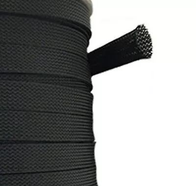 1/2  Expandable Wire Cable Sleeving Sheathing Braided Loom 10 Feet • $5.46