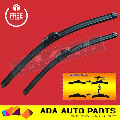 Frameless Windscreen Wiper Blades For Holden Commodore VX VY VZ  (PAIR) • $22