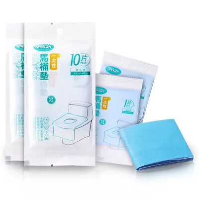 £6.13 • Buy 10pcs/Pack Toilet Seat Covers Disposable Paper Universal  Toilet Seat Cov';.