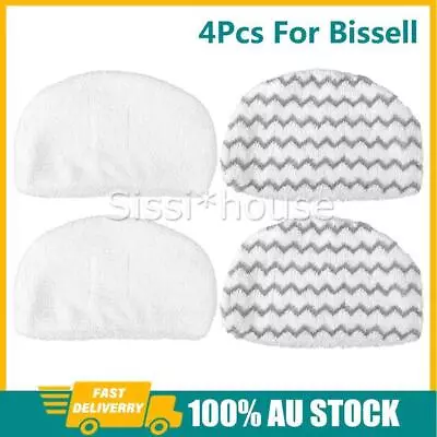 4PCS Microfiber Steam Mop Pads Replacement For Bissell Powerfresh Steam Mops AU • $19.50