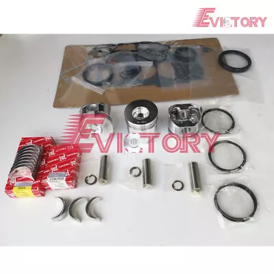 For Yanmar 3TNV84-t 3TNV84T Rebuild Kit Overhaul Gasket Piston Ring Bearings • $320