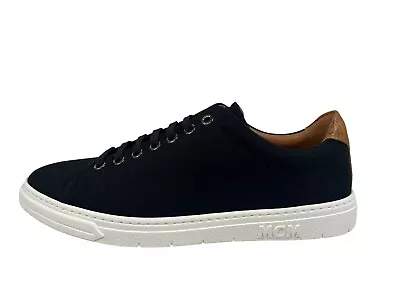 MCM Black Canvas Sneakers Size US 12 EU 45 • $179