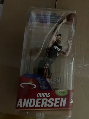 NBA Miami Heat  Mcfarlane Series 26 Chris Andersen Action Figure Black Uniform • $21