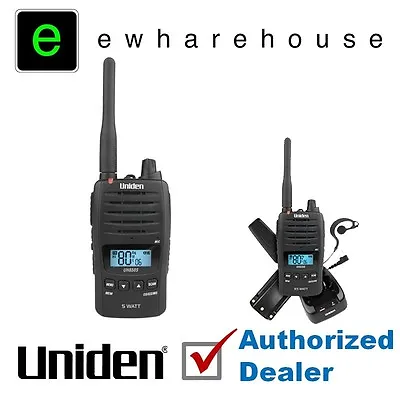 $243 • Buy UNIDEN UH850S 5Watt UHF Waterproof CB Handheld Radio