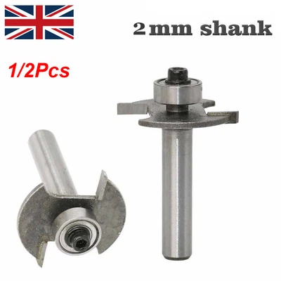 £5.19 • Buy 2mm Slot Cutter Bit For Knock On Furniture T Trim Router Campervan Motorhome UK