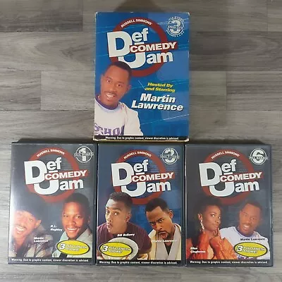 Def Comedy Jam: Best Of Martin Lawrencevolumes 13 And 6 (3 DVD) - Box Set • $39.99