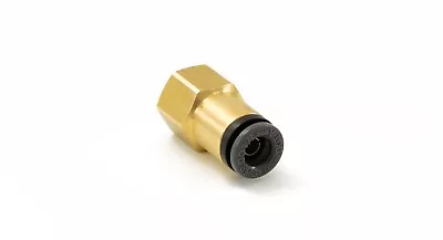 1/8  Female NPT To 1/4  Push To Connect Brass Fitting - Accepts 1/4  Air Line • $7.62