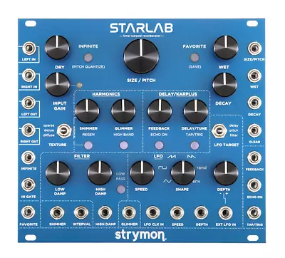 Strymon StarLab Time-Warped Reverberator Eurorack Module • $649