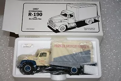 FIRST GEAR 1957 International Parker Motor Freight  DRY GOODS VAN NOS  #10-1187 • $20