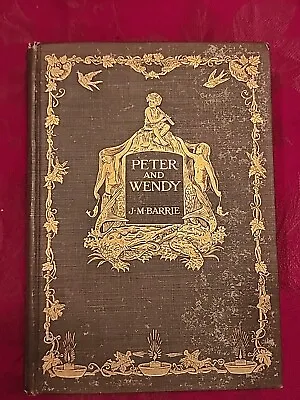 Peter And Wendy J M Barrie F D Bedford 1911 First US Edition Printing Antique !! • $1000