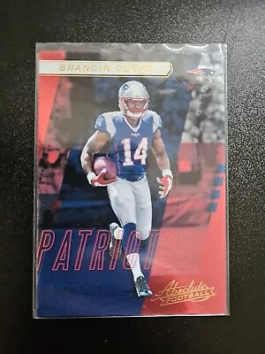 2017 PANINI  Absolute  PATRIOTS Brandin Cooks #96 • £0.86