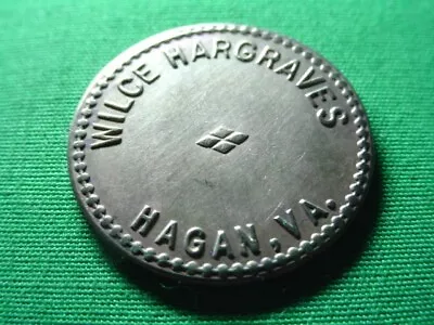 Virginia Token 50¢ Wilce Hargraves-Hagan-VA-Lee County • $9.95