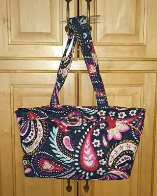 Vera Bradley Mandy Painted Paisley Handbag Shoulder Bag Purse. • $25