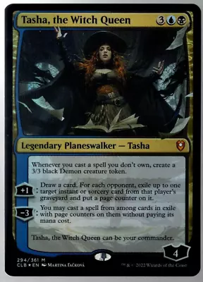 Tasha The Witch Queen 294/361 Mythic Foil Baldur's Gate Magic The Gathering NM • $4.99