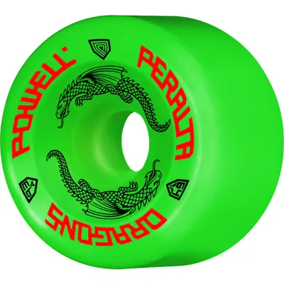 Powell Peralta Dragon Formula G-Bones 64mm 93A Green Skateboard Wheels • $47.95