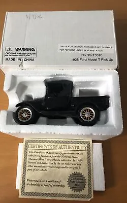 Ford Model T Pick Up 1925 Black National Motor Museum Mint 1/32 CoA & BOXED • £10