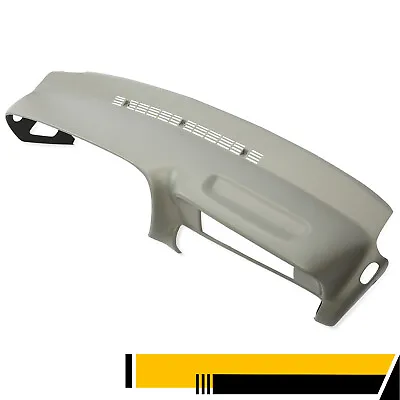 Molded Dash Cover Overlay For 1997-99 2000 Chevy GMC SUVs C/K1500 Suburban Grey • $89.97