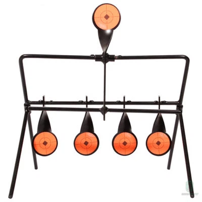 £11.49 • Buy Gallery Swinging Target Spinning Auto Reset Set Air Gun Rifle Airgun Hunting
