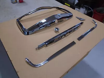 Mercedes W116 Chrome Grill Shell Rear Lock Bar Mirror Close Out EXCELLENT • $750