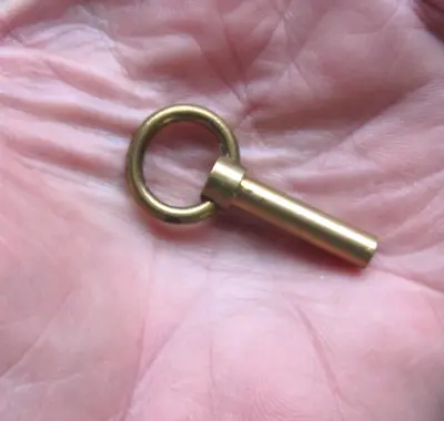 Winding Key For Music Box Brass Wind Up Treaded Winder Key • $6