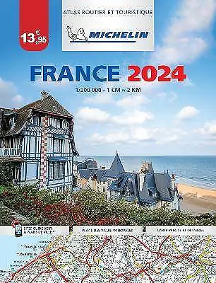 France Essential 2024 Tourist & Motoring Atlas  • £11.26