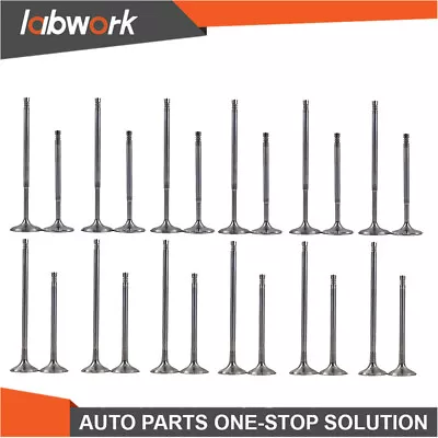 Labwork Intake Exhaust Valves For VW R32 CC Passat Touareg  AUDI Q7 3.2 3.6 V6 • $79.30